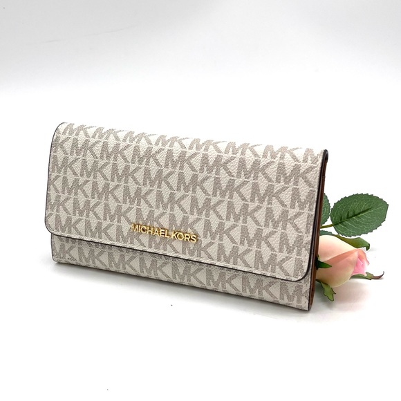 Michael Kors Large Trifold Wallet - Picture 4 of 7